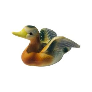 Vintage Porcelain MCS Brazil Mallard Duck
